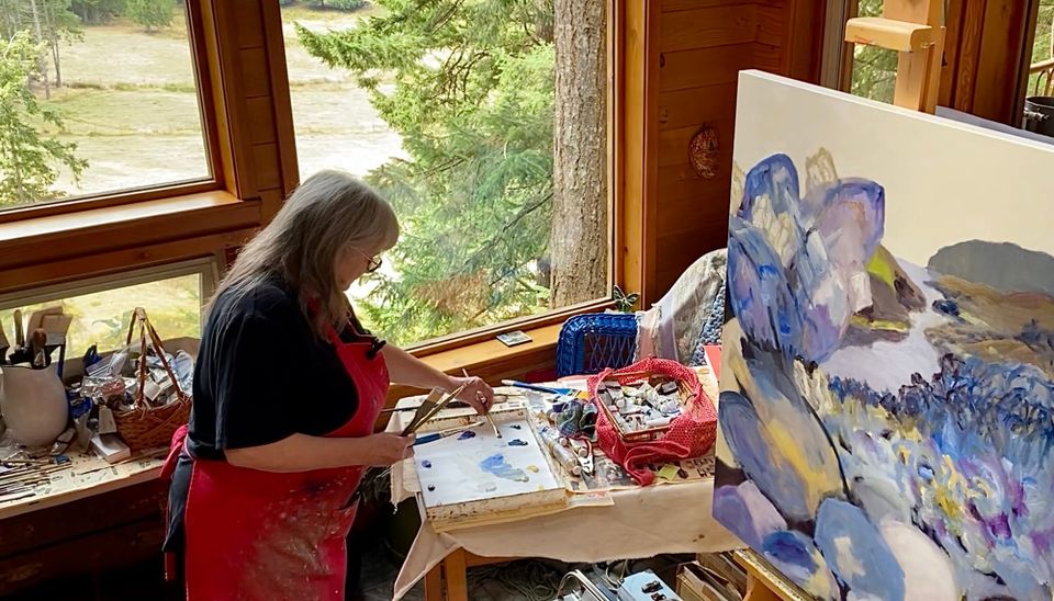 Terrill Welch by herself - issue #34 Exploring A Figurative Abstract Continuum