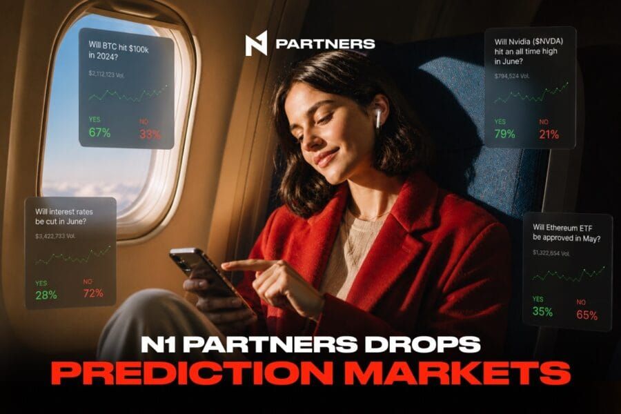 ↗️ 又一家入局，N1 Partners 推出 Prediction Markets #预测市场 垂直业务