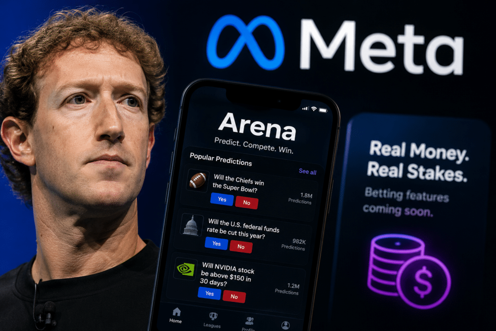 😀 #Meta推出 #Arena 杀入预测市场，会带来什么变化？