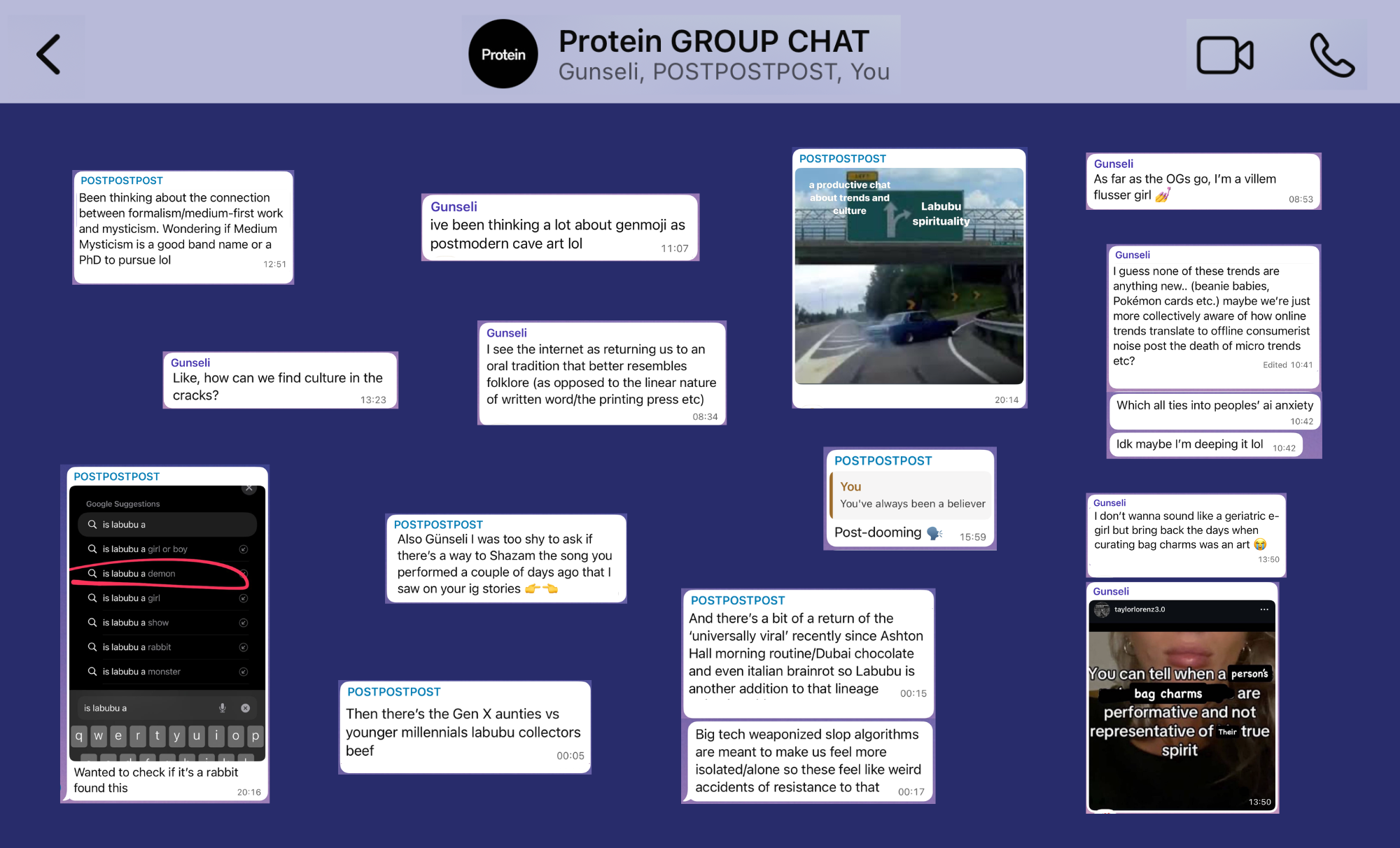 Gunseli and POSTPOSTPOST
