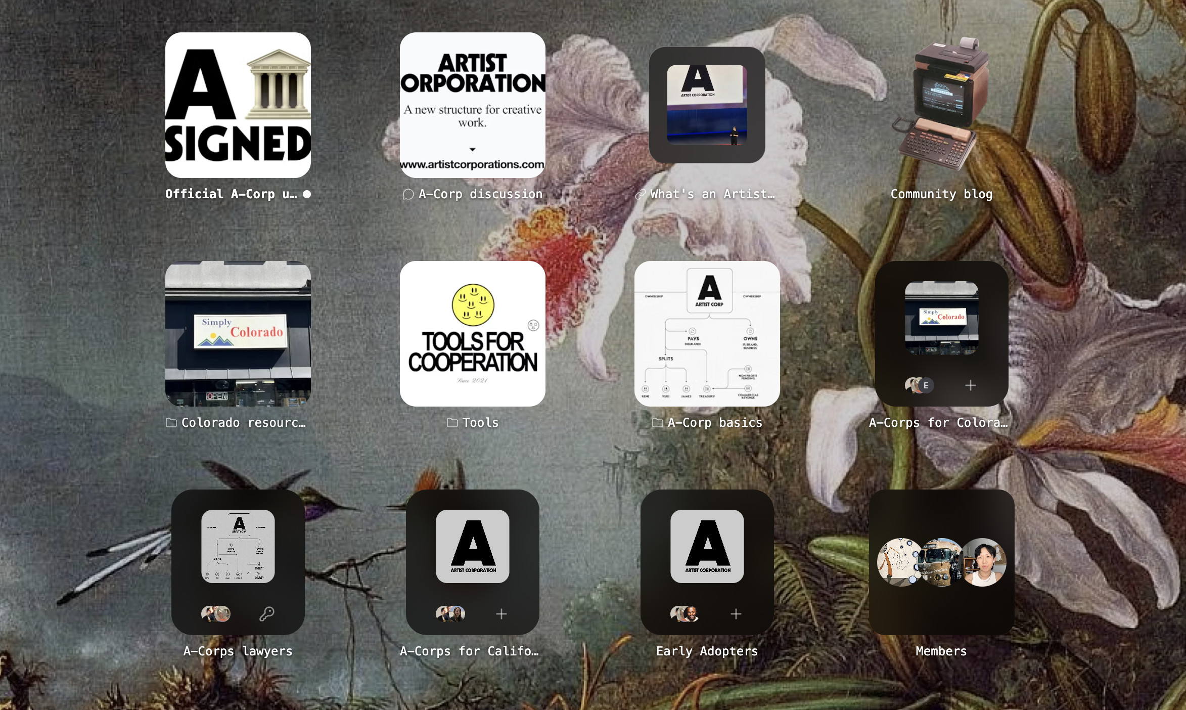 Artist Corporations