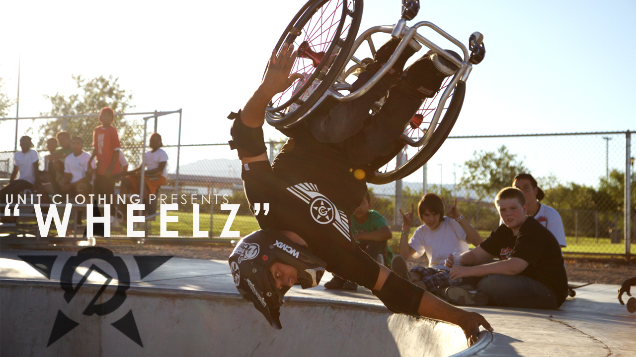 Aaron ‘Wheelz’ Fotheringham Shreds in Unit Clothing Film