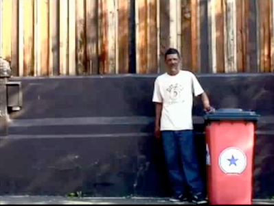 Five Black Bins