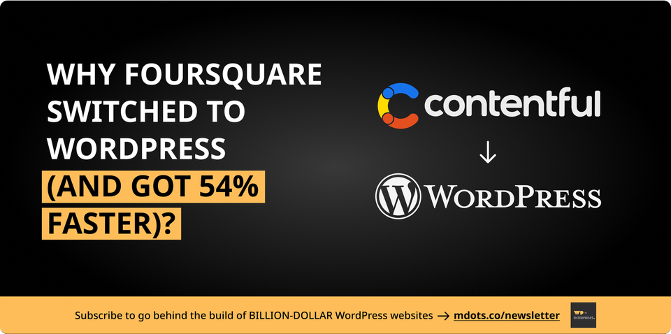 Behind the Build: Foursquare's WordPress Migration