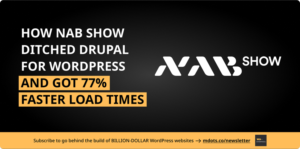 Behind the Build: NAB Show's Mission-Critical WordPress Migration