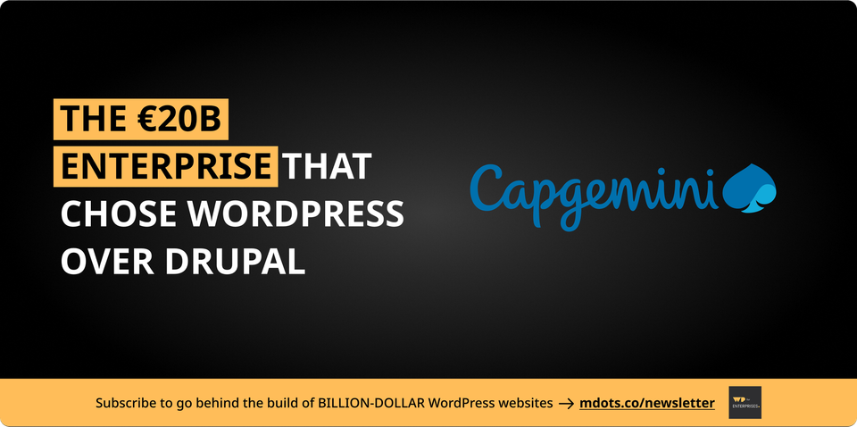 Behind the Build: How Capgemini Runs on WordPress
