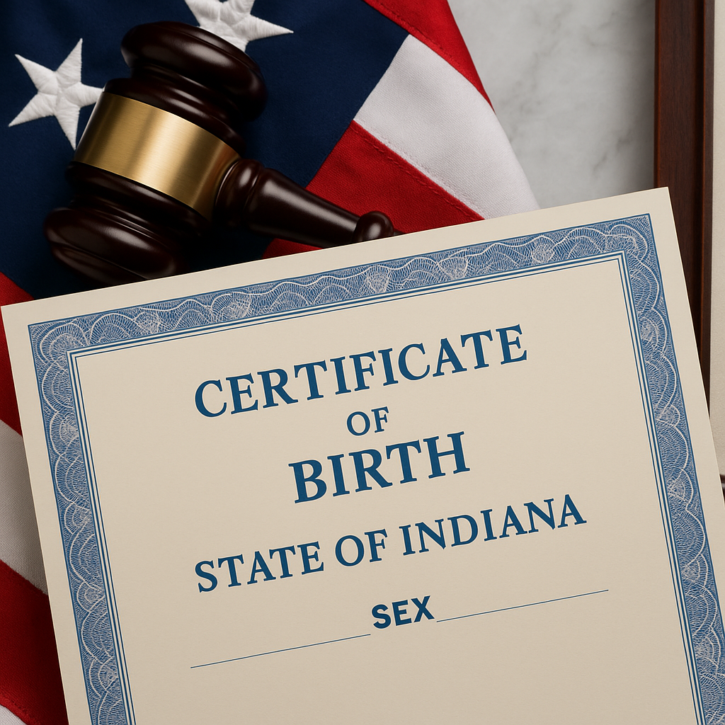 Court rules Indiana may require  biological sex on birth certificates rather than retroactive listings of ‘gender identity’