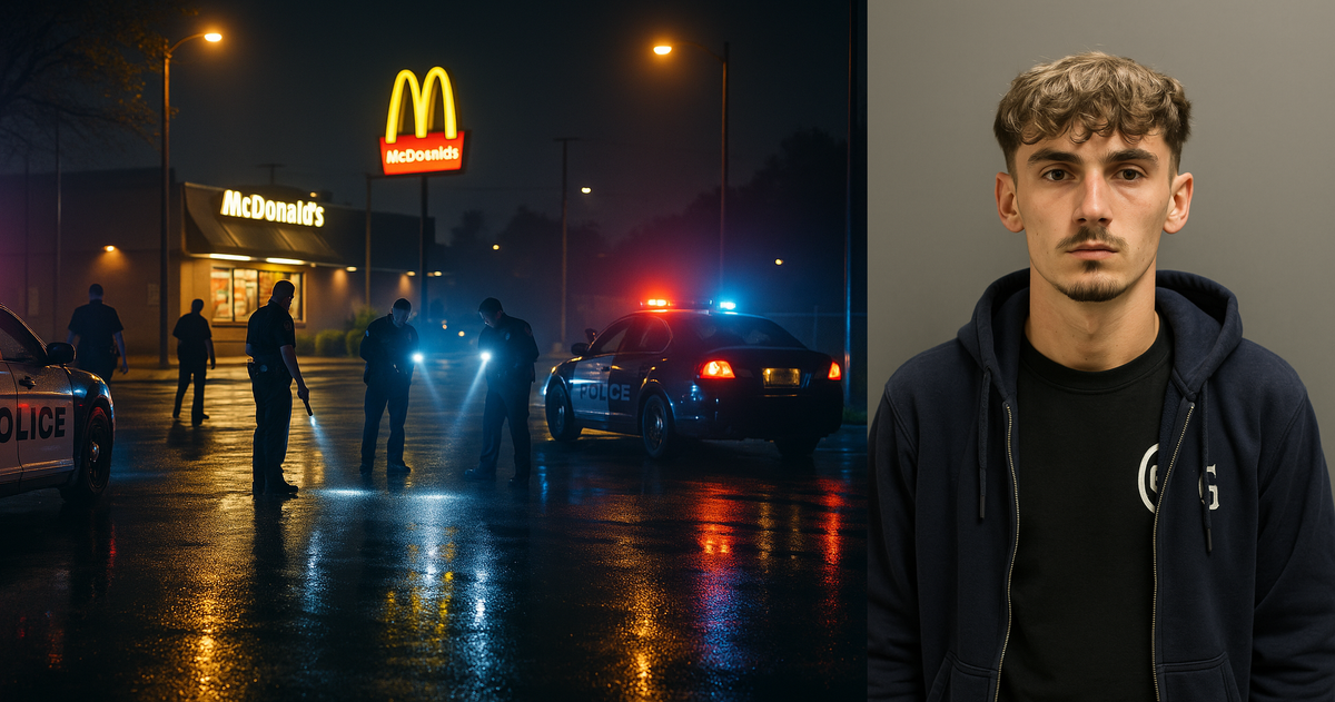 Shots Fired Outside Spencer McDonald’s: Police Flood Scene as Teen Becomes Focus of Late-Night Investigation