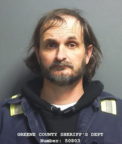 Greene County Jail Log: Recent Bookings Include Domestic Battery, Theft, and Impaired Driving Charges