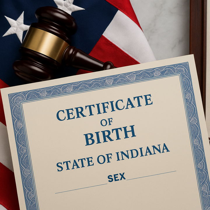Court rules Indiana may require  biological sex on birth certificates rather than retroactive listings of ‘gender identity’