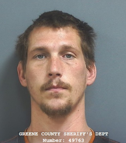 Greene County Jail Log: Warrants Served for Cocaine and Theft; Burglary Sentence Begins