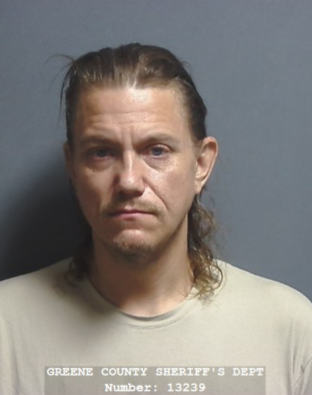 Felony Theft Warrant Arrest Highlights Greene County Weekend Bookings