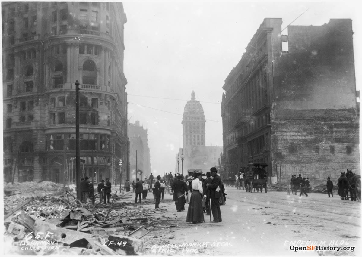 Market Street after 1906 fire