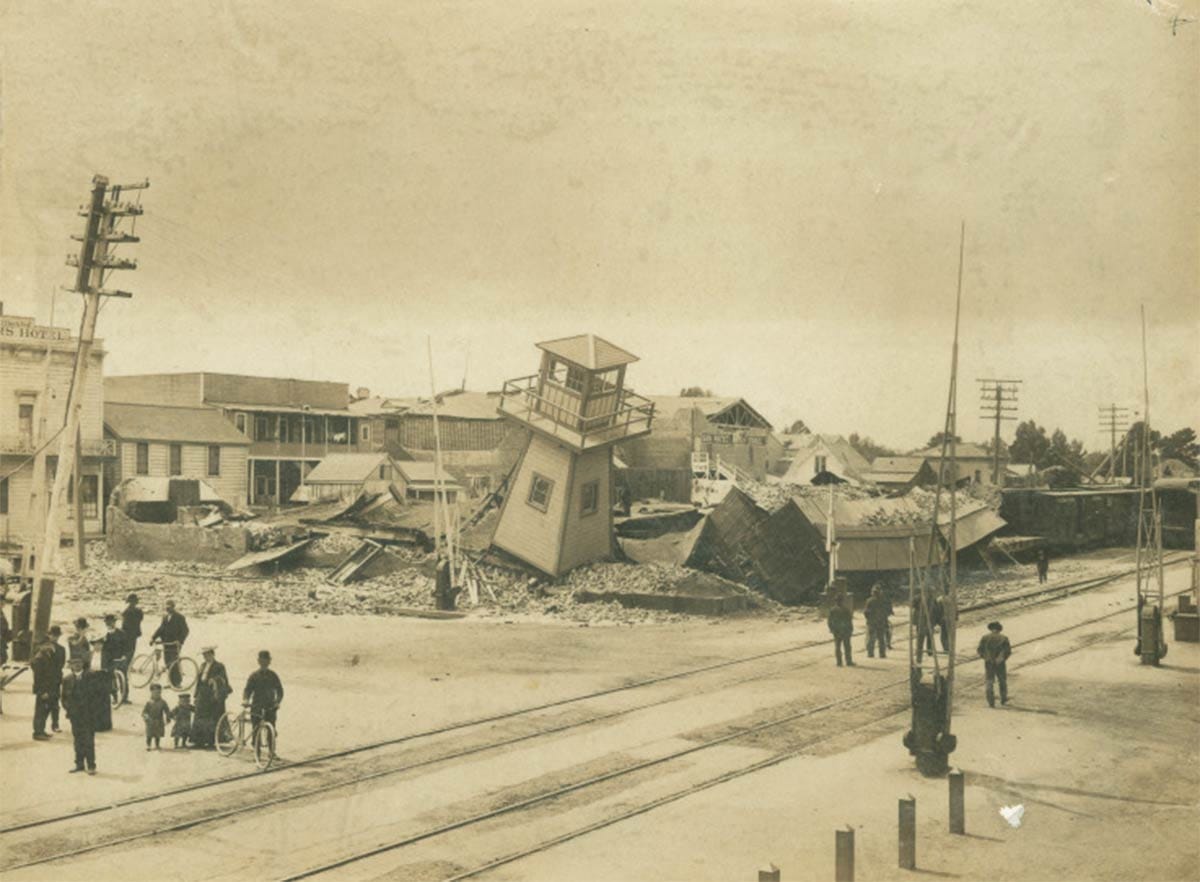 ruins of building at San Mateo