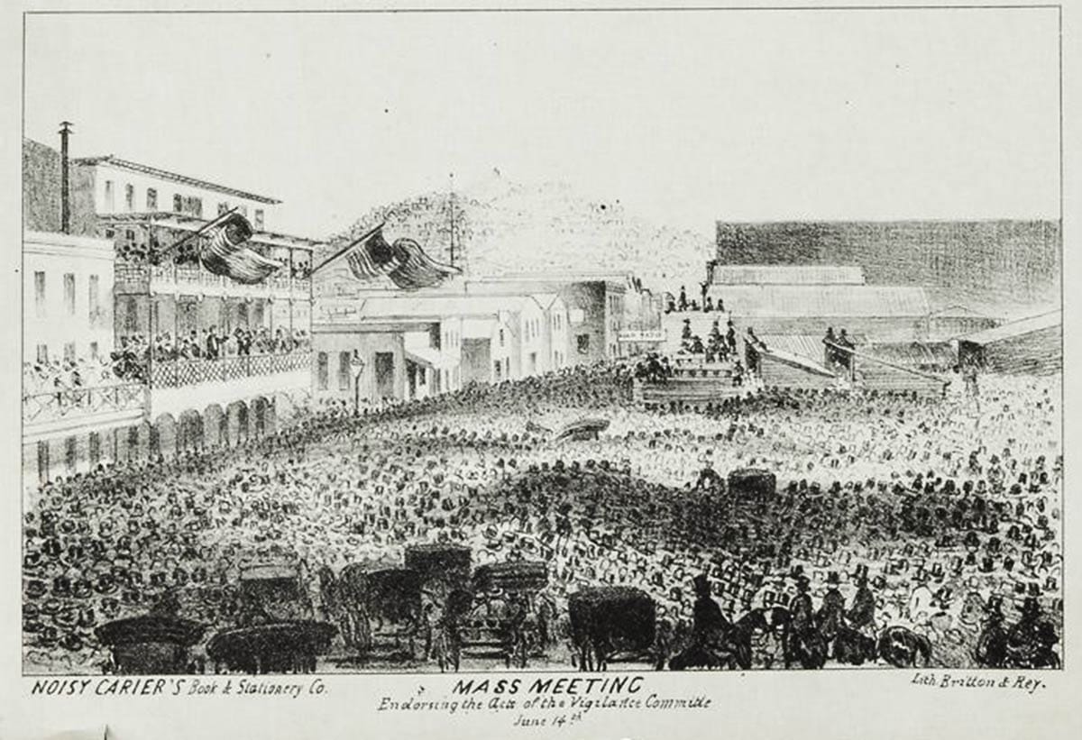 Vigilance Committee mass meeting