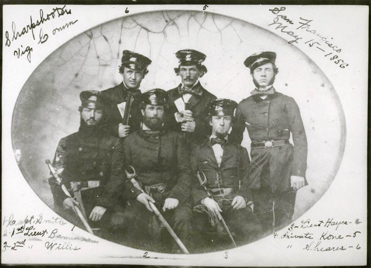 Sharpshooters of the 1856 Vigilance Committee