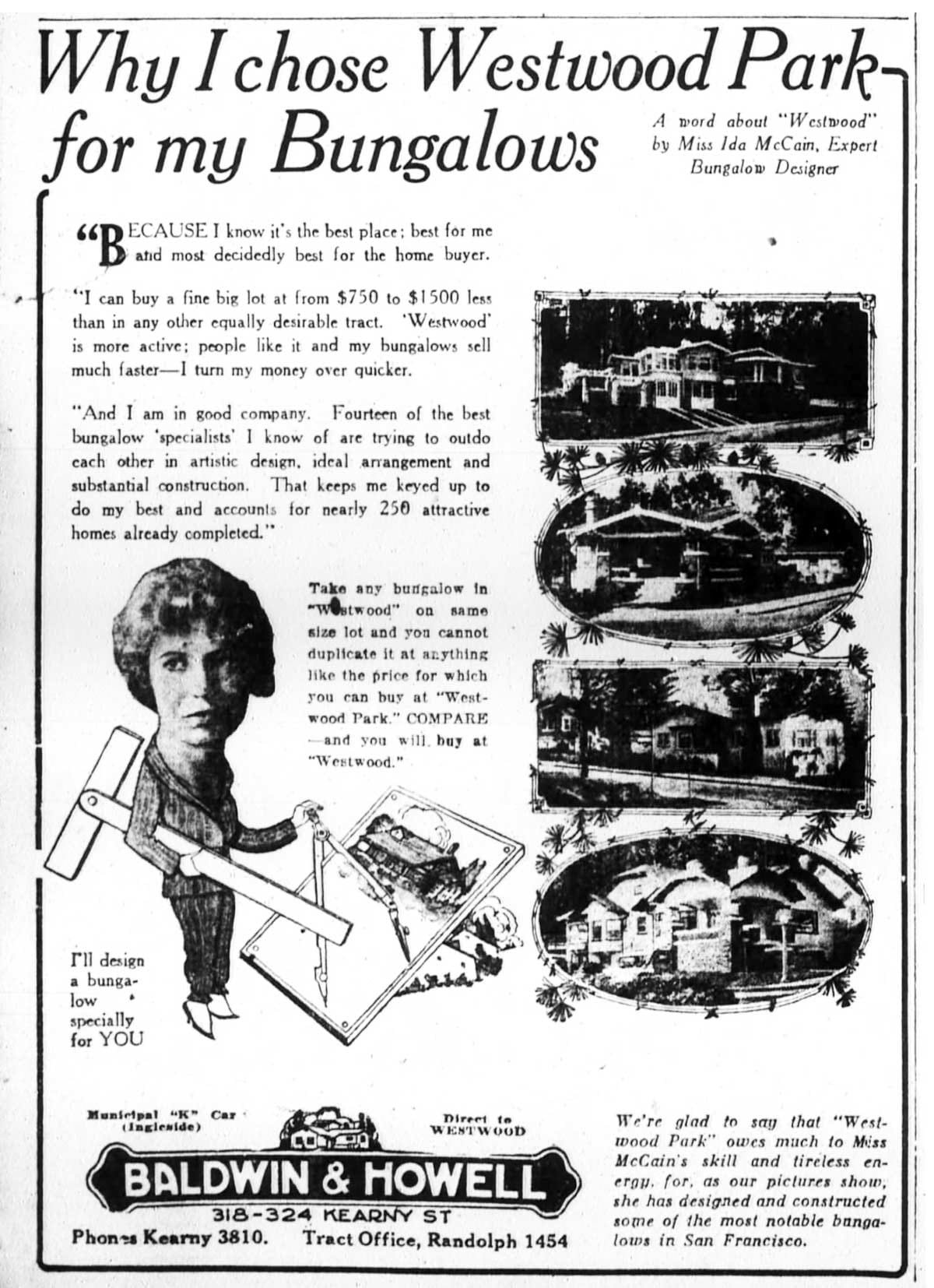 Westwood Park ad