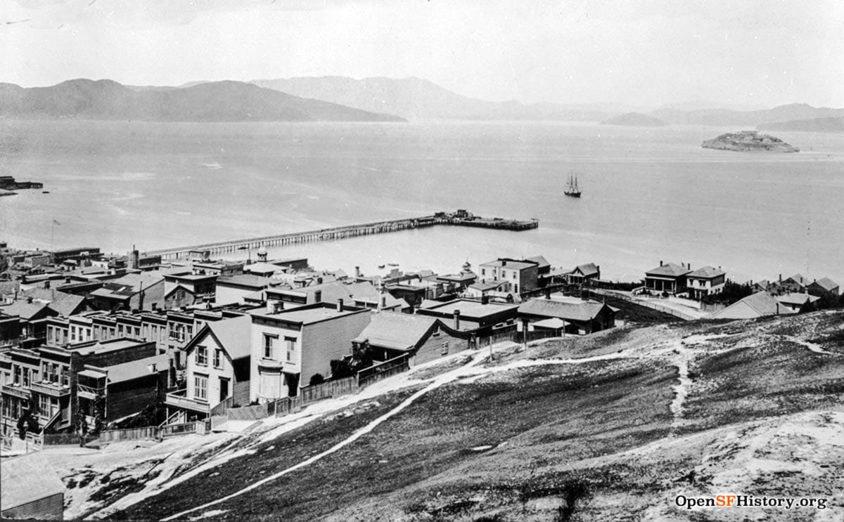 View to Meiggs' Wharf