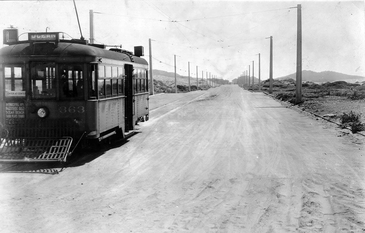 L-Taraval streetcar 1920s