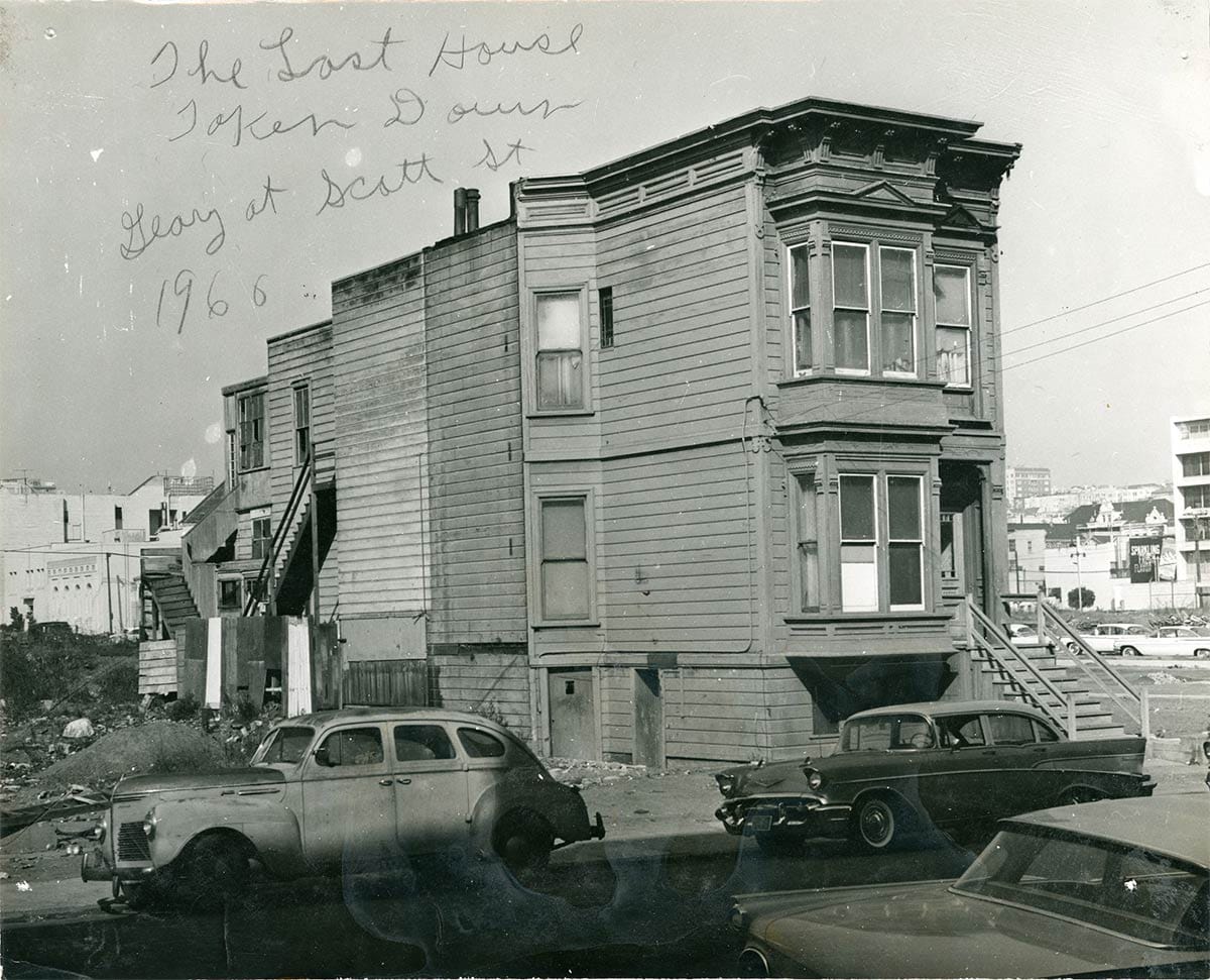 1419 Scott Street in 1960s