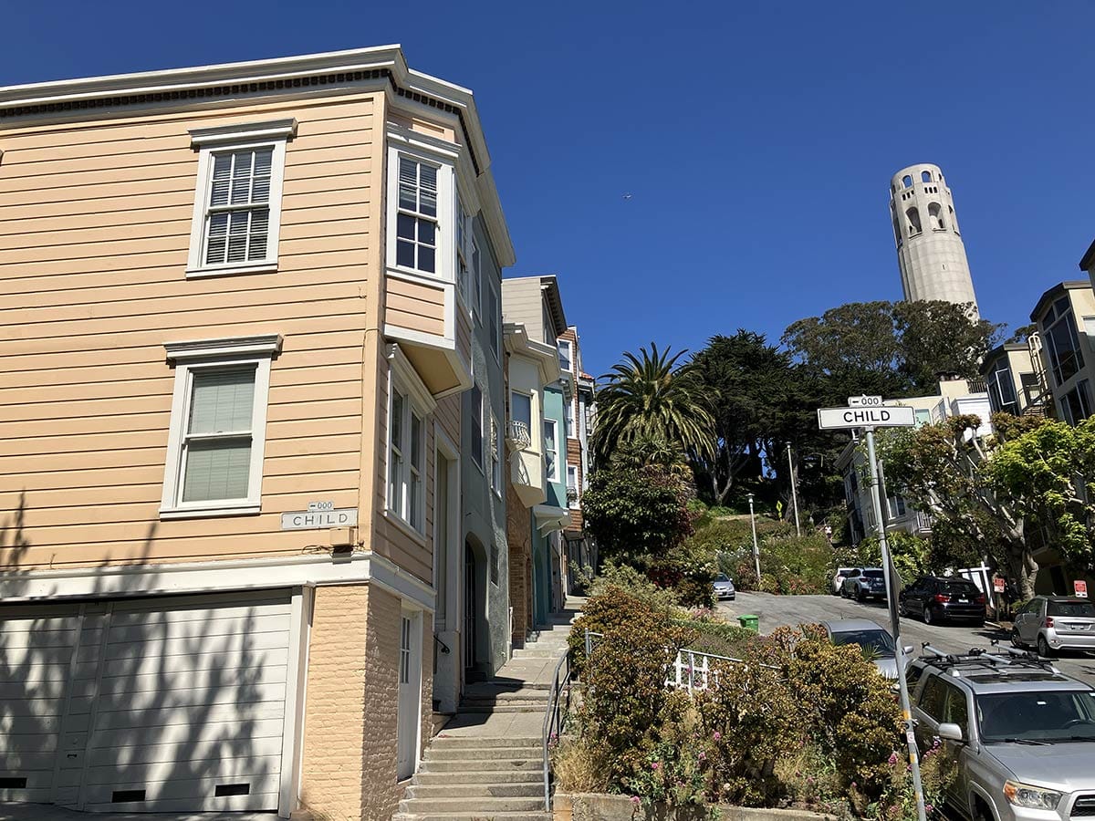Child Street at Greenwich Street.