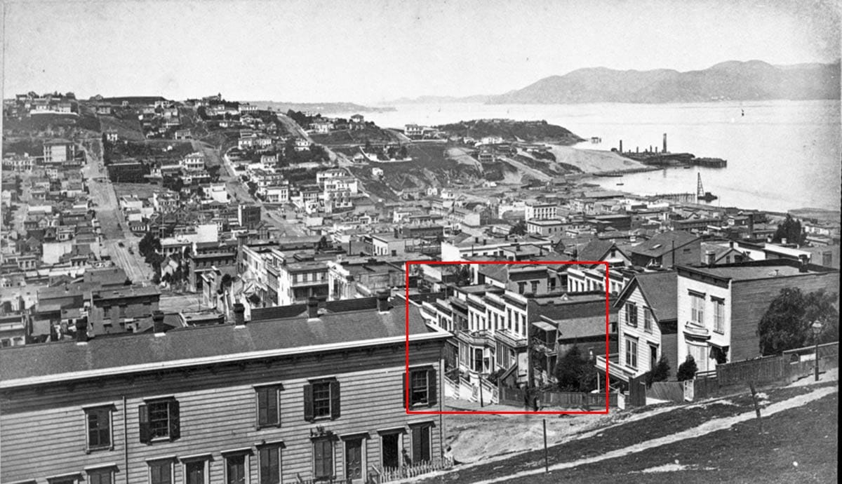 View to Golden Gate from Telegraph Hill