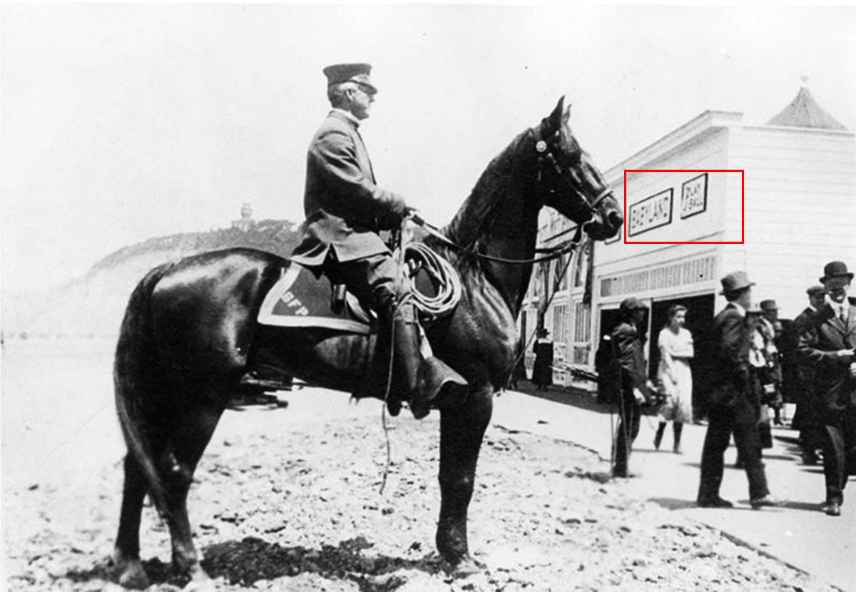 Babyland game at Ocean Beach