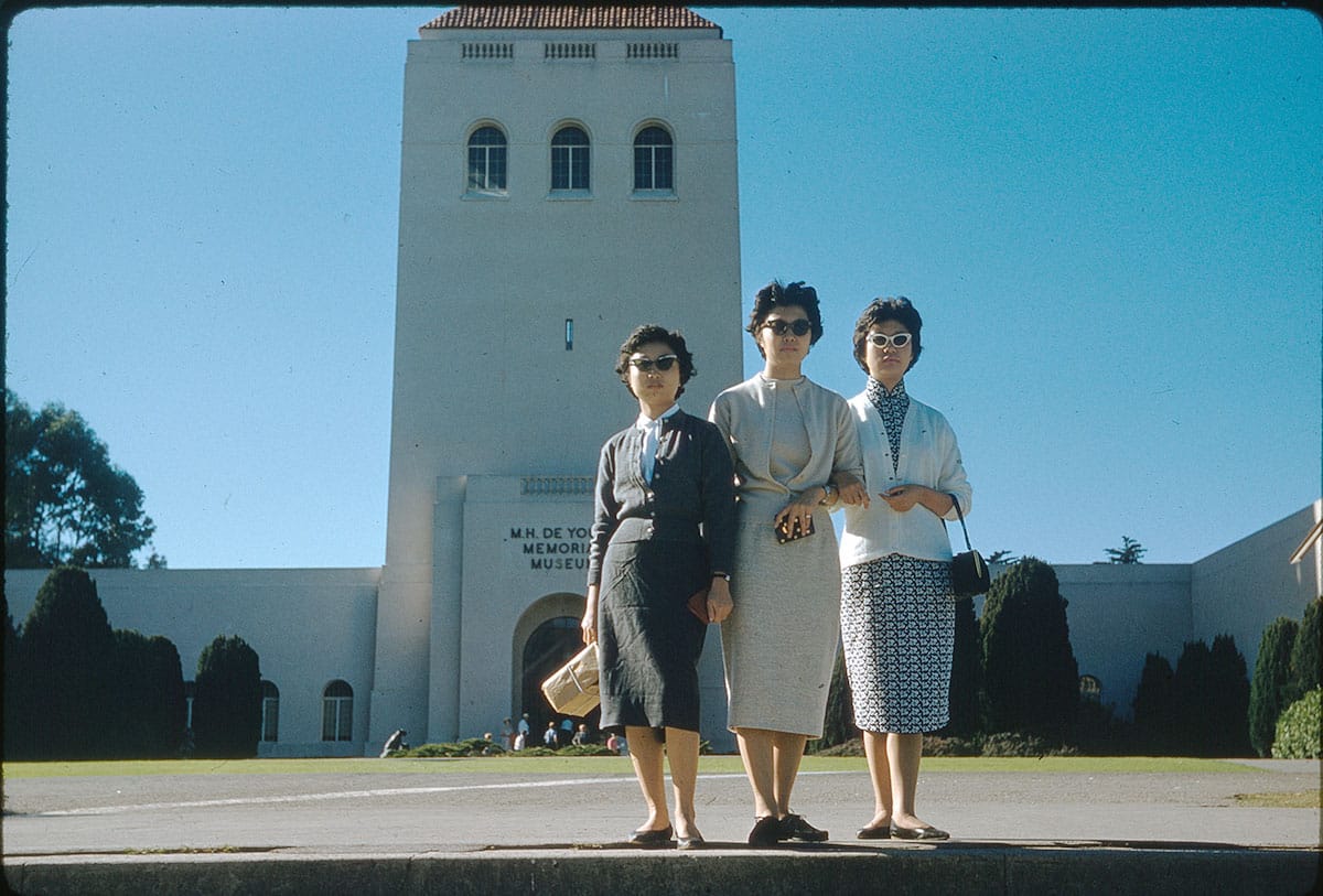 three women in Golden Gate Park