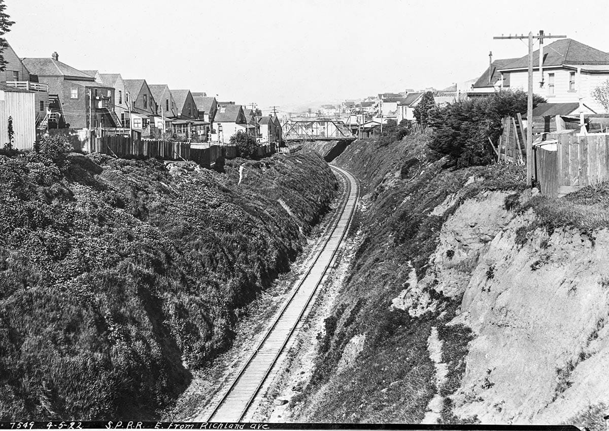 Bernal Cut in 1922