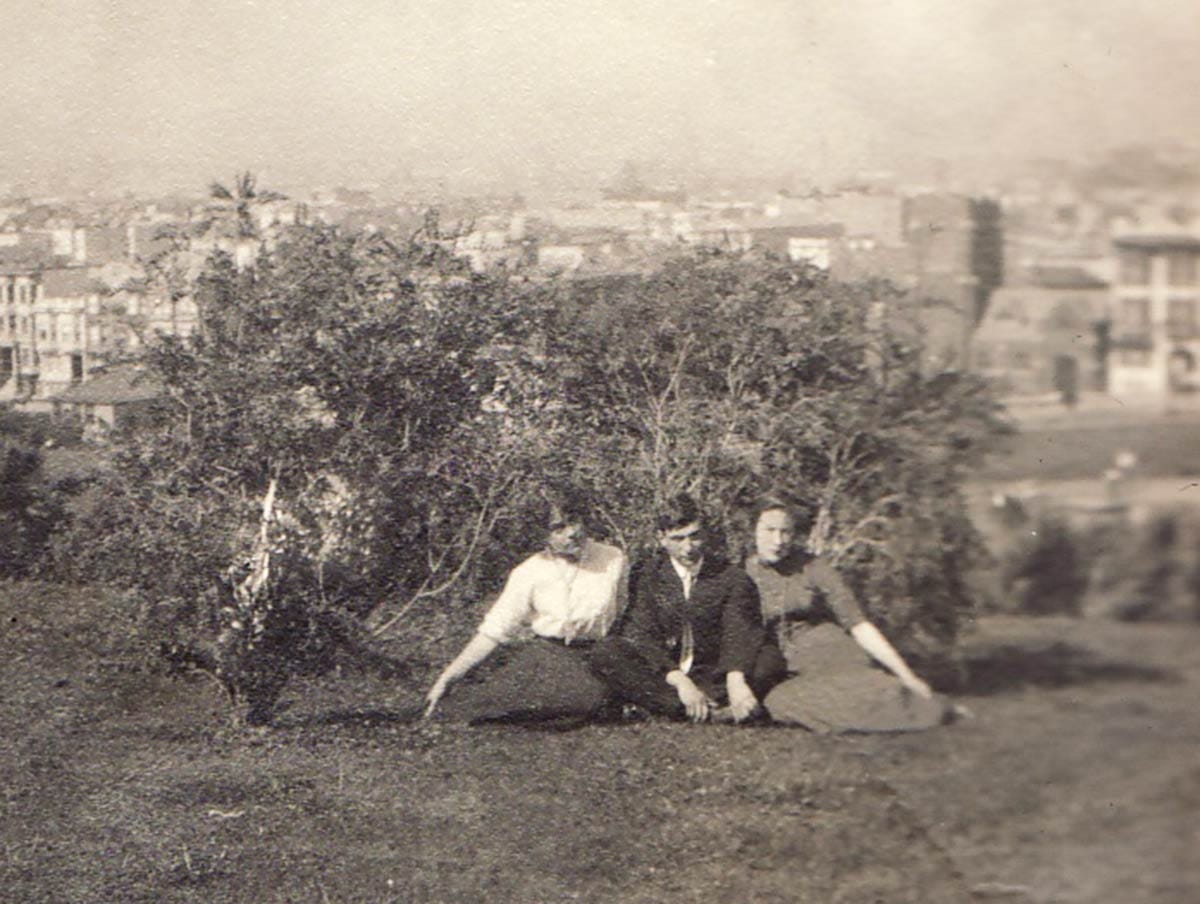 Nettie Meyers, Arthur Neate, and Iris Neate