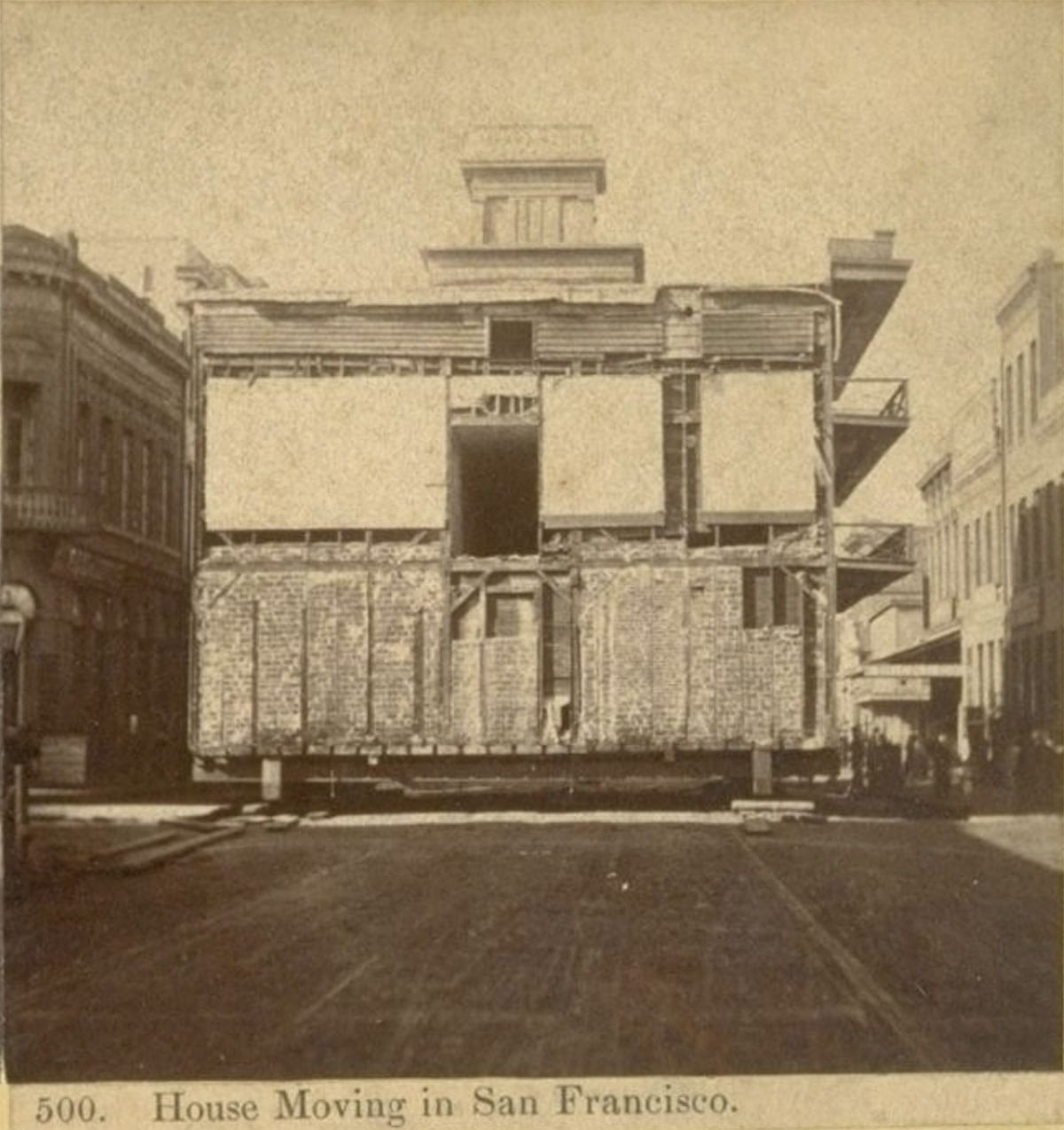 House being moved