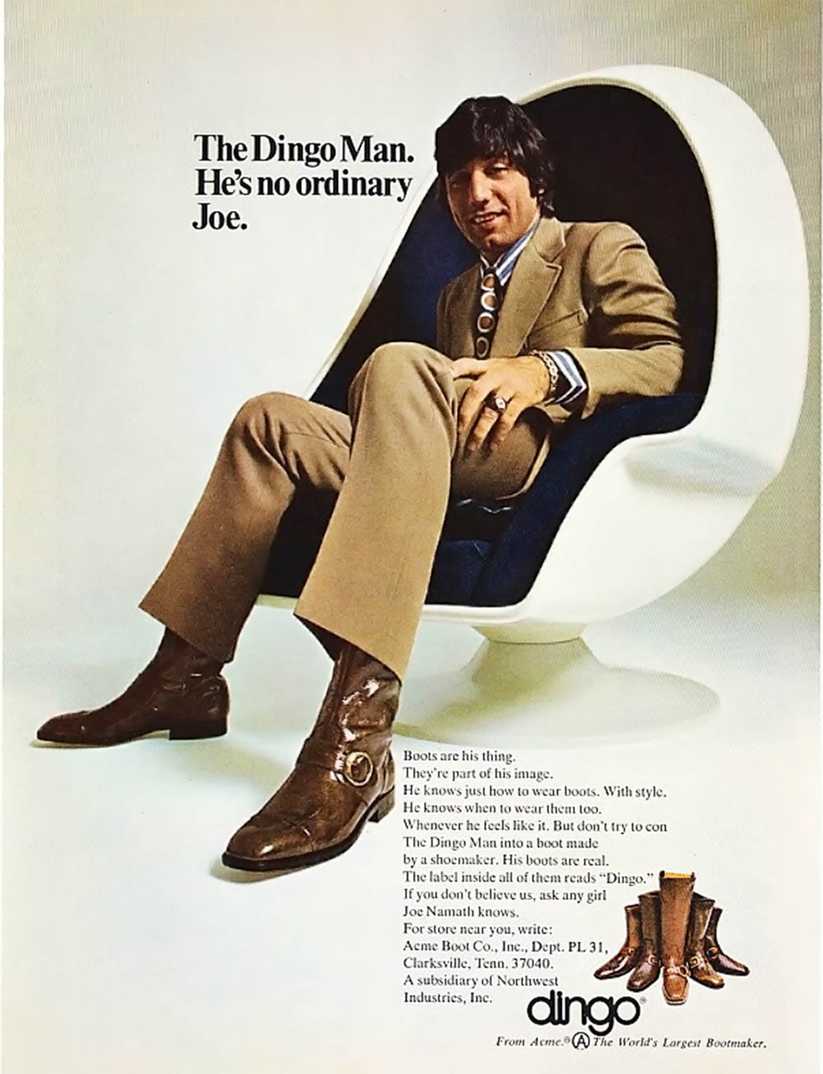 Joe Namath ad