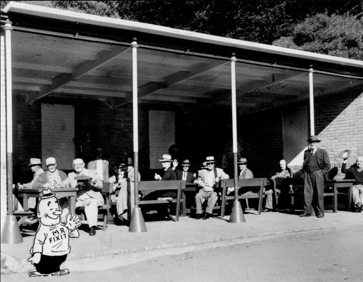 Card shelter in Mountain Lake Park