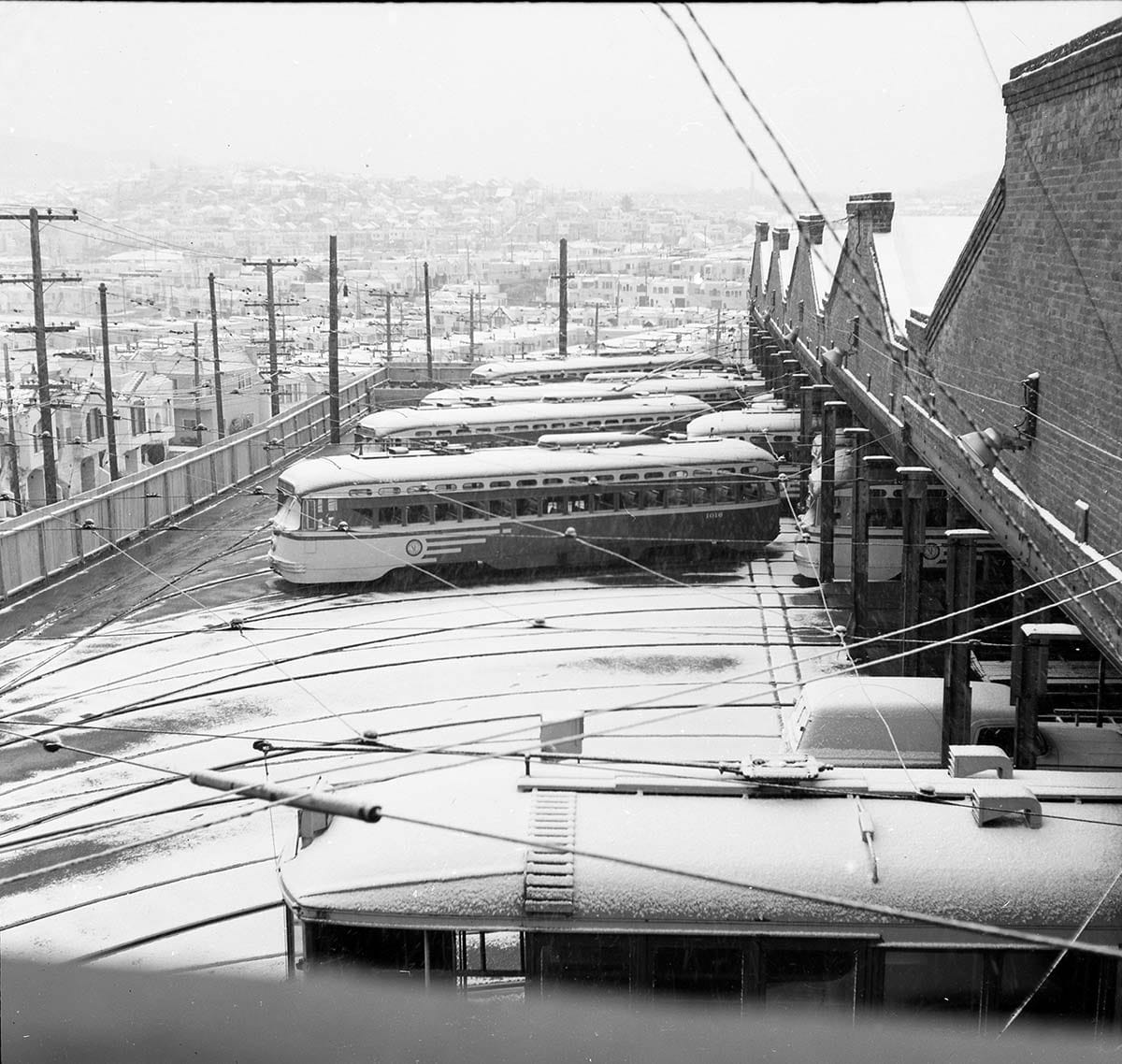 Geneva Car Barn yard