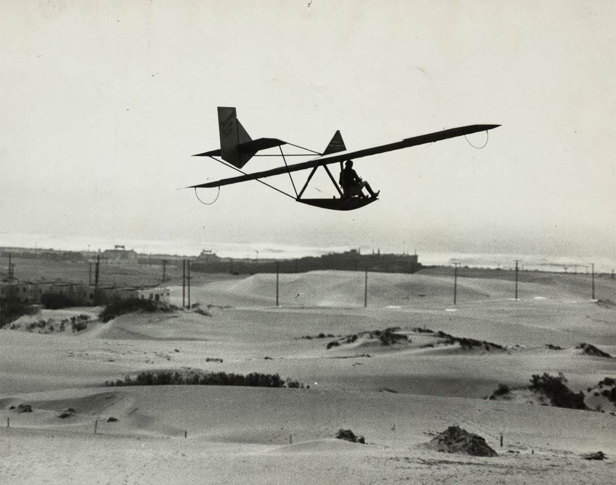 Glider over the Sunset District dunes