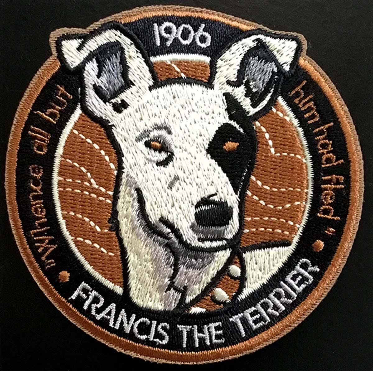 Francis the Terrier patch