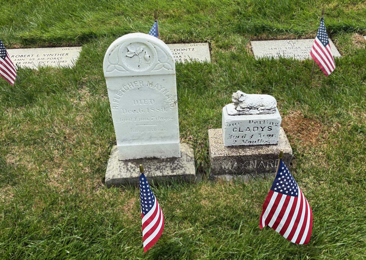 Maynard gravestones
