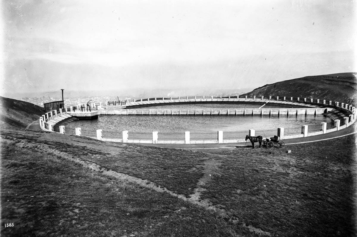 Twin Peaks Reservoir in 1913