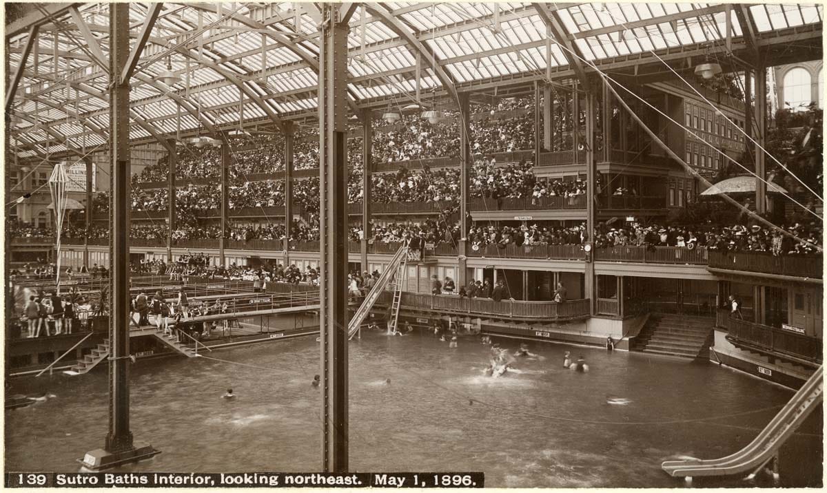 Sutro Baths in 1896