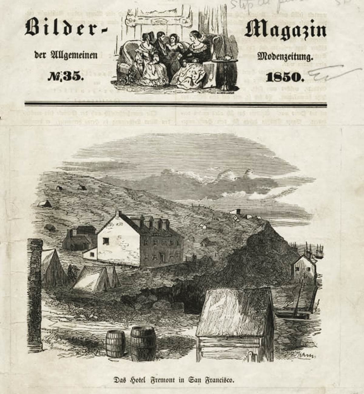 German magazine from 1850