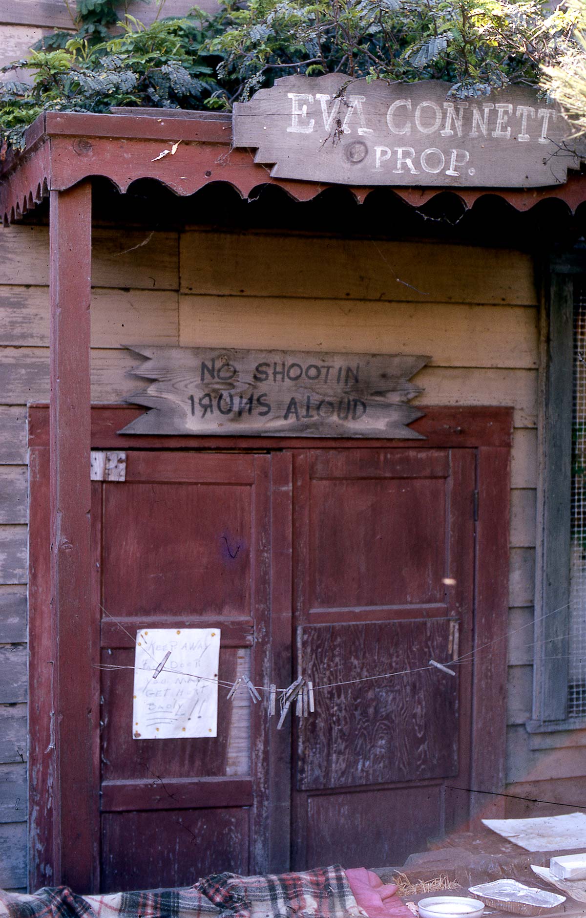 The Gables back door