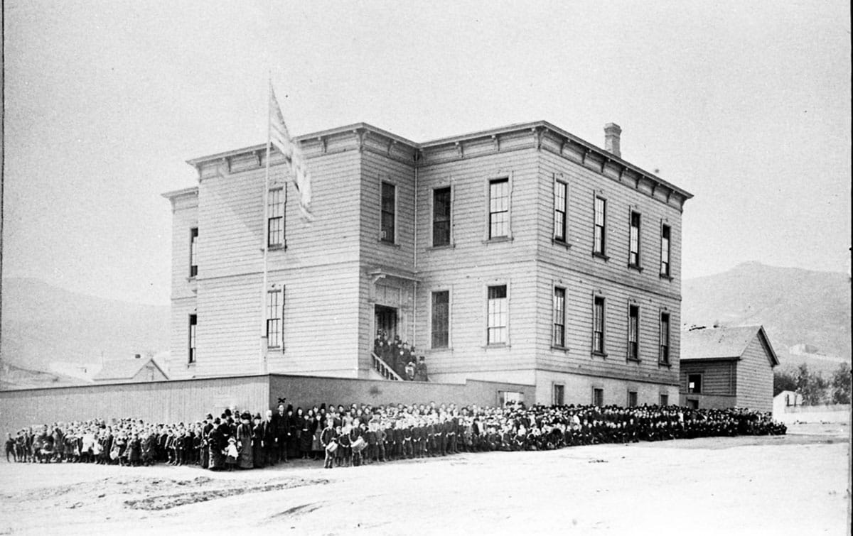 Noe and Temple School in 1880s