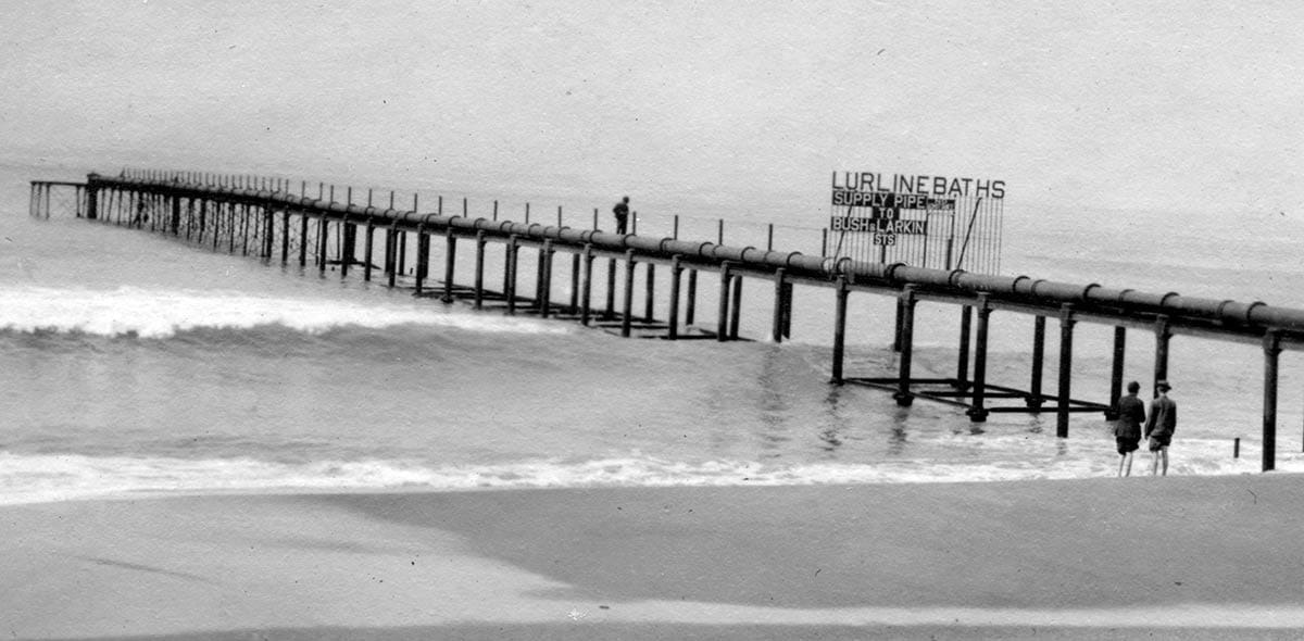 Olympic pier in 1910s