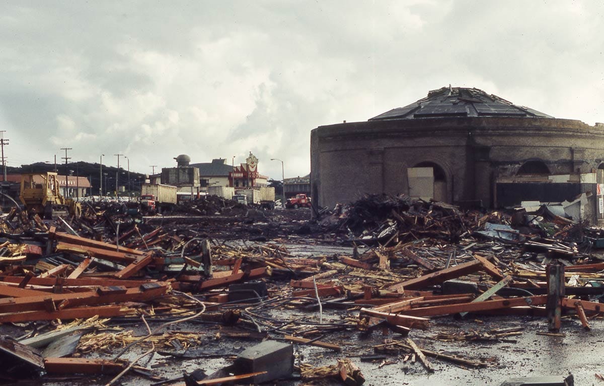 Olympic Salt Water Co pumphouse in early 1970s