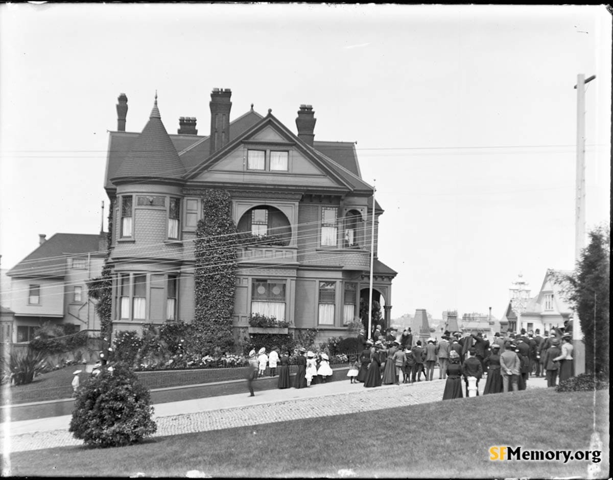 Laguna and Clay street house