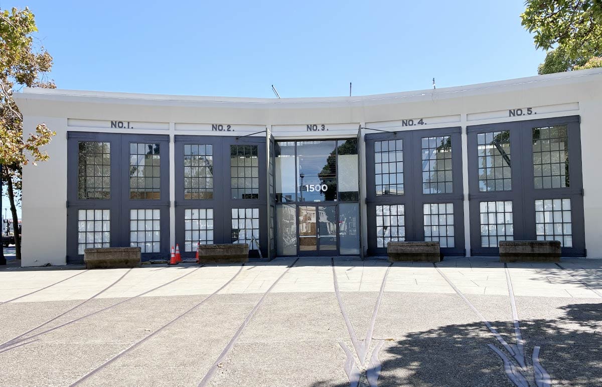 Old State Belt Roundhouse on the Embarcadero