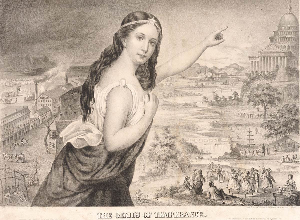 Temperance lithograph