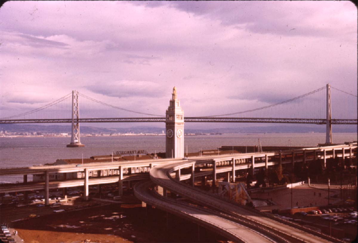 Embarcadero Freeway in 1975
