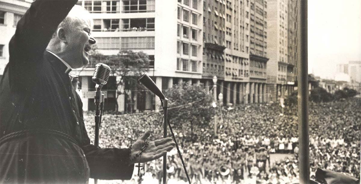 Father Peyton in Rio.