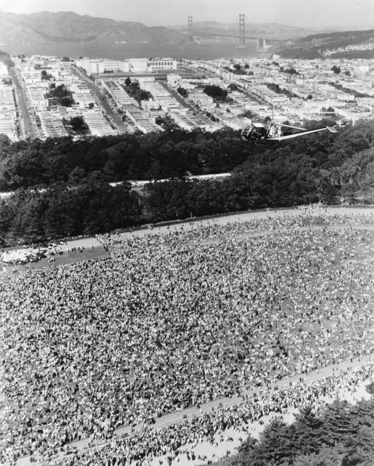 Rosary Rally in 1961